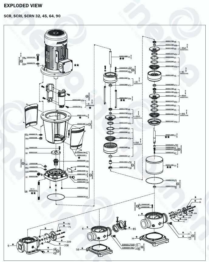 KIT DE REPARACION SCR 32-90