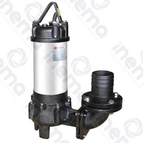 BOMBA SUMERGIBLE EVERGUSH, MOD.EF-10, 230V, 1PH, MOTOR 1HP.